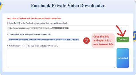 video downloader facebook private